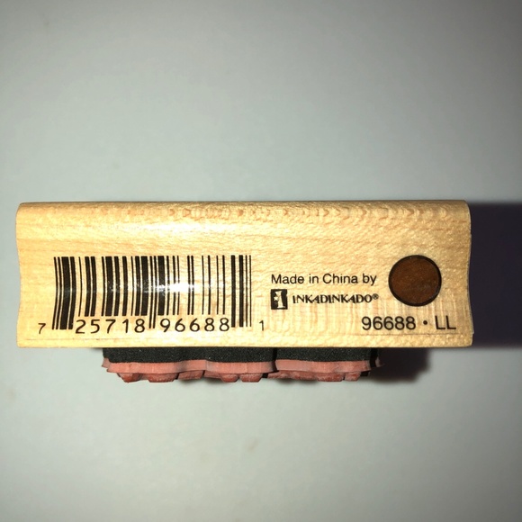 INKADINKADO Wood Block Rubber Stamp Hawaiian Dancing Hula Girls, RARE, NEW! - Picture 5 of 6